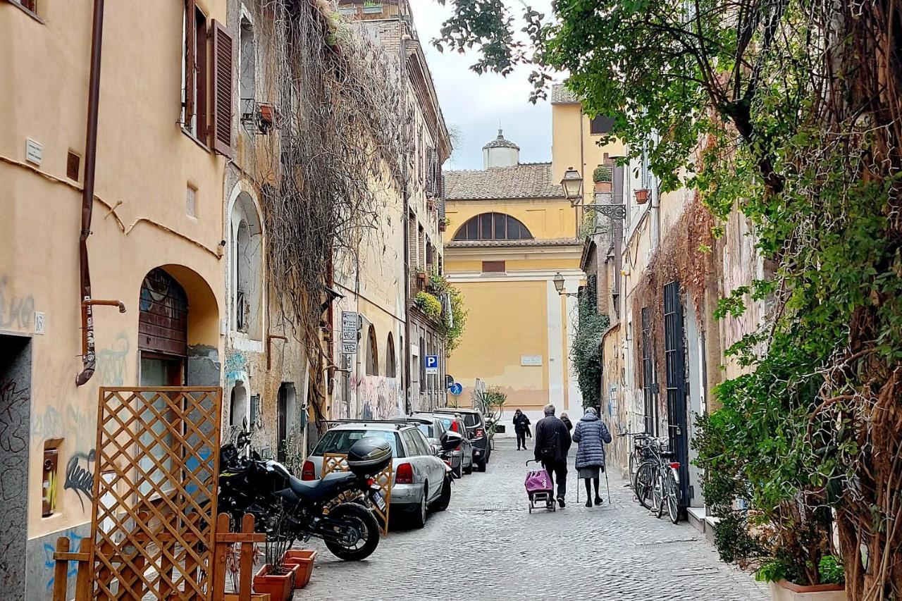 Apartament Trastevere Charming Loft Rzym Zewnętrze zdjęcie