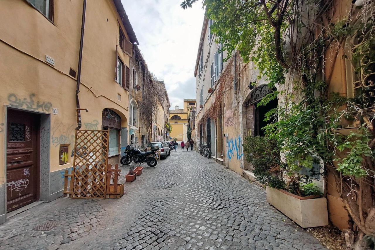 Apartament Trastevere Charming Loft Rzym Zewnętrze zdjęcie